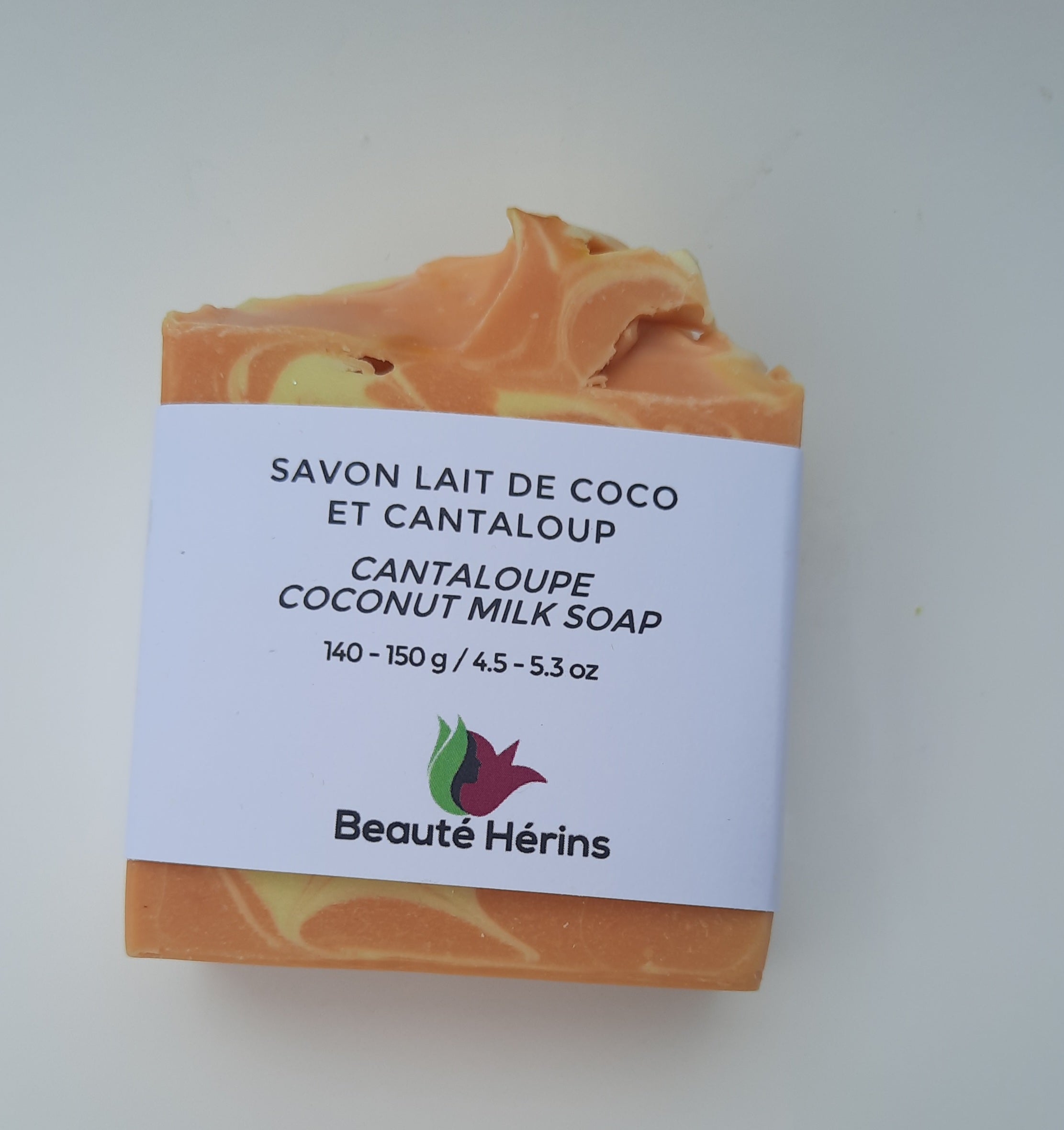 Coconut Milk and Cantaloupe Soap - 140-150g